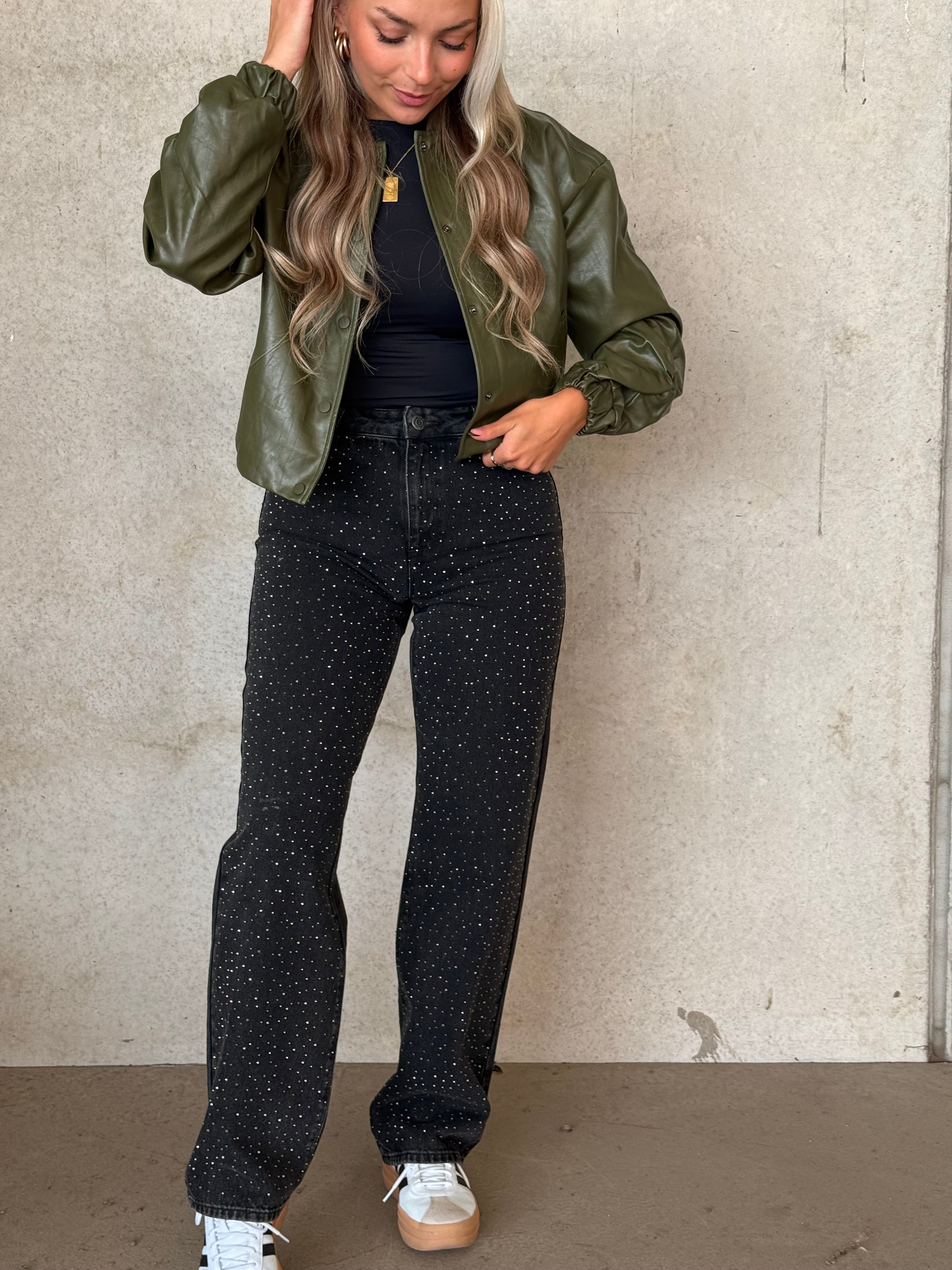 NMJANNEL Jeans - Black Denim